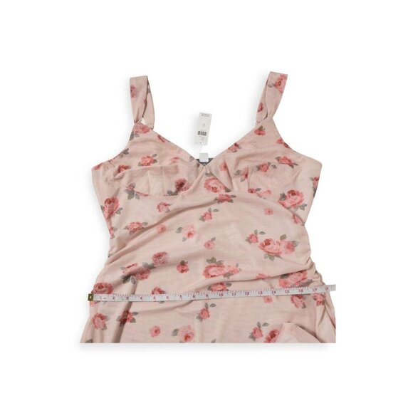 NWT Anthropologie Mare Mare Floral Pink Roses Midi Dress SZ XL Romantic Wedding - Picture 7 of 10